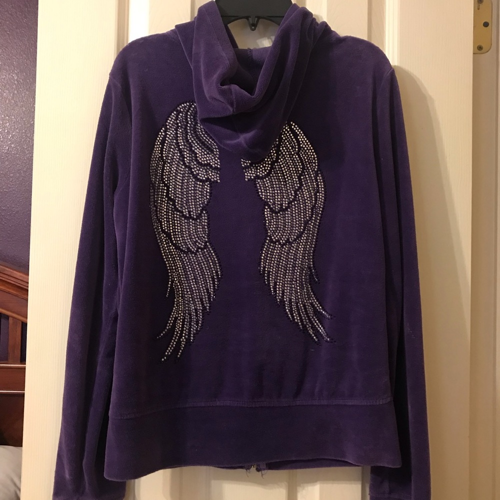 Blinged Out Angel Wings Jacket